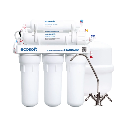 Фільтр зворотнього осмосу Ecosoft standard 6-50М з мінералізатором
