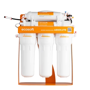 Фільтр зворотного осмосу Ecosoft Absolute з мінералізатором з помпою на станині