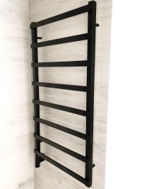 Рушникосушка Genesis Aqua BASIS LIGHT (100X53X3 Чорний) - 1 фото
