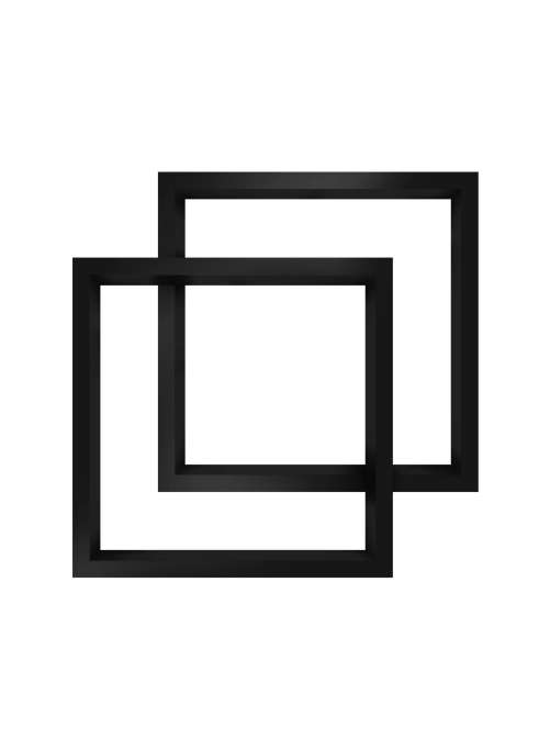 Рушникосушка Genesis Aqua Ozzi 650x650 Чорний