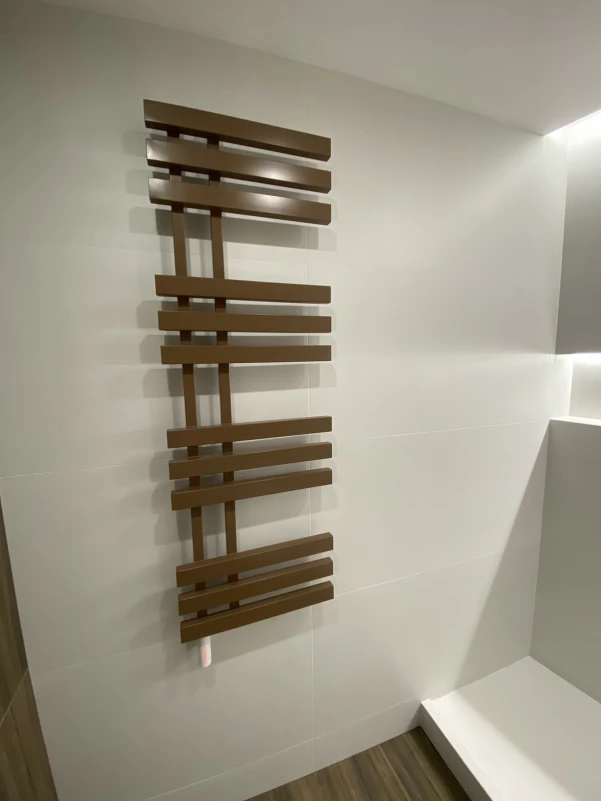 Рушникосушка Genesis Aqua Magnum 1200x500 Чорний - 5 фото