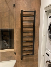Рушникосушка Genesis Aqua Terra 1200x530 Чорний - 1 фото