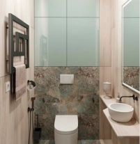 Рушникосушка Genesis Aqua Onix 530x530 Чорний - 1 фото
