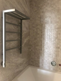 Рушникосушка Genesis Aqua Prima 800x530 Чорний - 2 фото