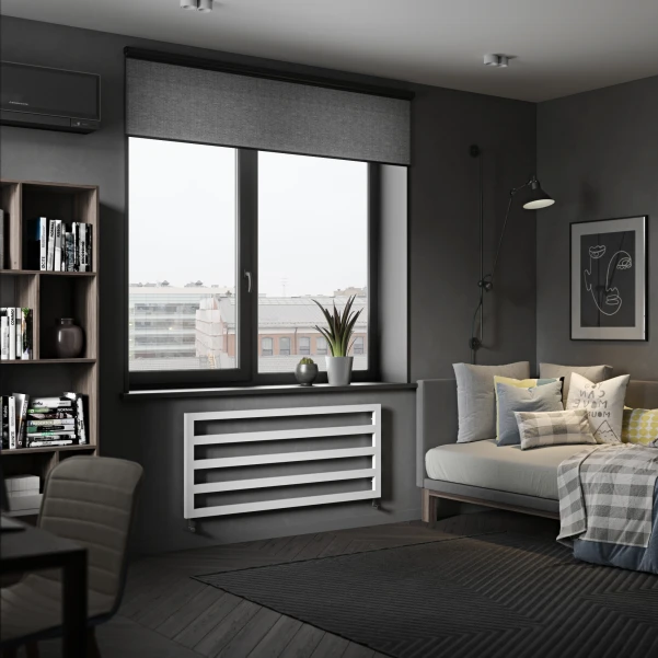 Рушникосушка Genesis Aqua Feneli 600x1400 Чорний - 1 фото