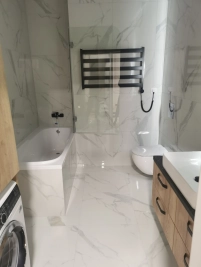 Рушникосушка Genesis Aqua Barker DRY 550x1200 Чорний - 1 фото