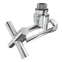Кран кутовий Laris 1/2" - 3/4" Еліт 2шт. (ZZ-4704) - 1 фото