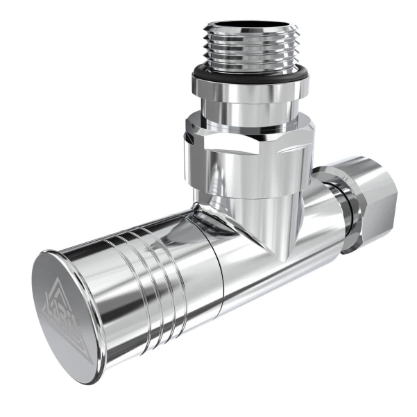 Кран кутовий Laris 1/2" - 1/2" Звичайний 2шт. (LX-4702) - 1 фото