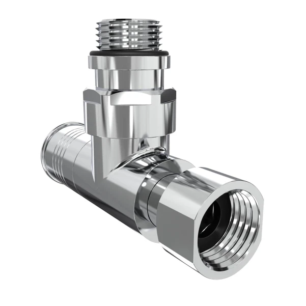 Кран кутовий Laris 1/2" - 1/2" Звичайний 2шт. (LX-4702) - 2 фото