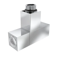 Кран кутовий Laris 1/2" - 1/2" Кватро 2шт. (LX-855) - 1 фото