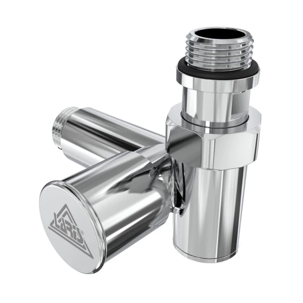 Кран кутовий Laris 1/2" - 1/2" Під ТЕН 2шт. (LX-2044)