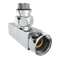 Кран кутовий Laris 1/2" - 3/4" Кватро Класік 2шт. (LX-851) - 2 фото