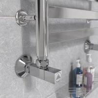 Кран кутовий Laris 1/2" - 3/4" Кватро Класік 2шт. (LX-851) - 4 фото