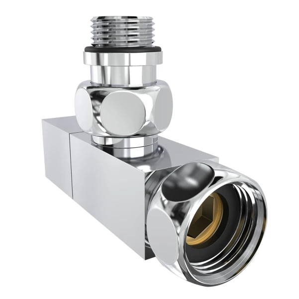 Кран кутовий Laris 1/2" - 3/4" Кватро Класік 2шт. (LX-851) - 2 фото