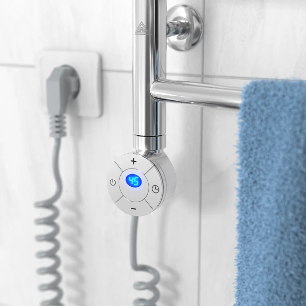 ТЕН LUX 03 M-600 для рушникосушарки Хром 600W - 3 фото