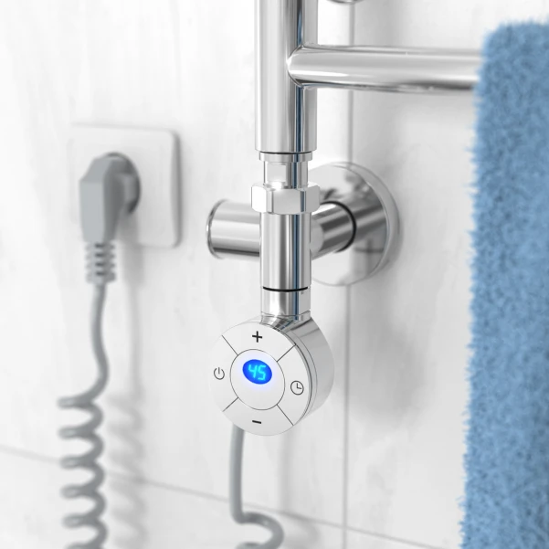 ТЕН LUX 03 M-600 для рушникосушарки Хром 600W - 4 фото