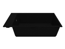 Кухонна мийка LAGOON 760 black shine - 2 фото