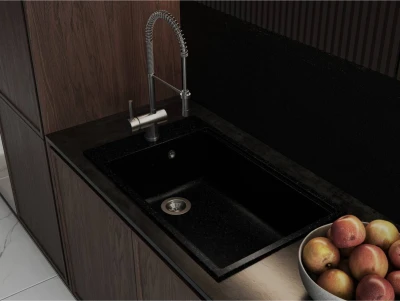 Кухонна мийка LAGOON 760 black shine