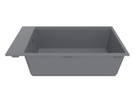 Кухонна мийка LAGOON 760 gray - 3 фото