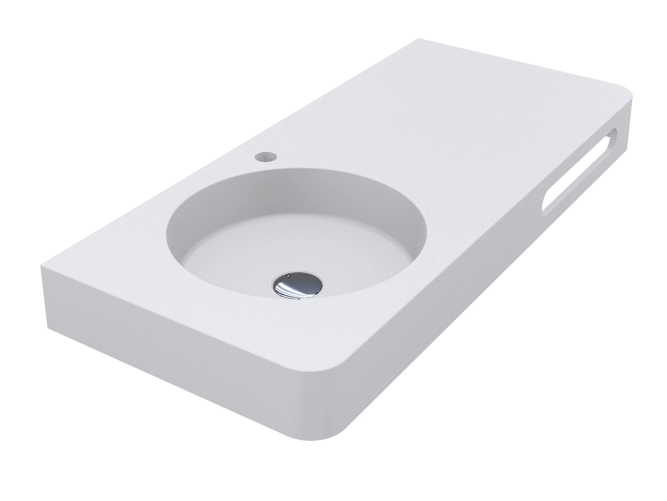 Умивальник LOOP 1000 L MIRASOFT
