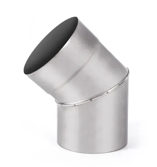 Коліно 45° нерж. 1мм Ø220