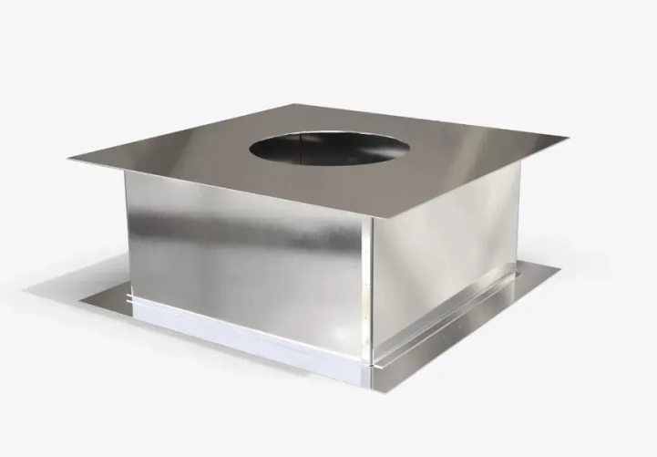 Прохід квадратний нерж. Ø160