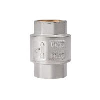 Зворотній клапан 1/2" нікел. з латун. штоком. SF240NW15 SD Forte