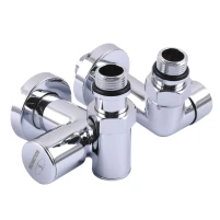 Комплект кранів для рушникосушарки SOLOMON LUX 1/2″ 7777 TEN CHROM