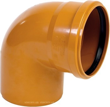 Зовнішнє коліно 200/90° Інсталпласт