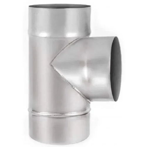 Трійник 87° нерж. 0,8мм Ø400