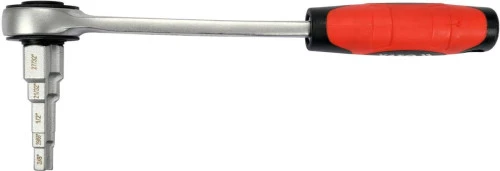 Ключ ступеневий з тріщаткою  квадрат 1/2" для головок 3/8", 29/68", 1/2", 21/32", 27/32" YATO