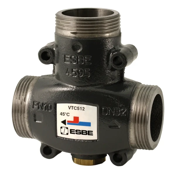 Клапан трьохходовий ESBE VTC512 DN32 1 1/2" 60°C kvs 14