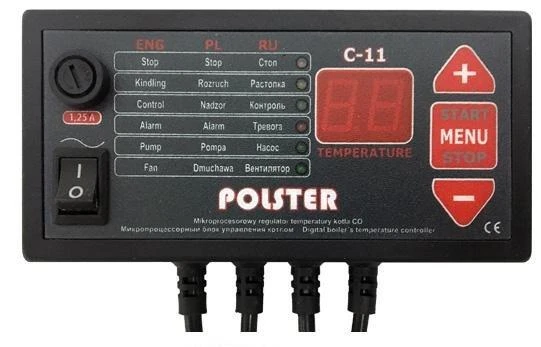 Автоматика для твердопаливних котлів Polster C-11 #