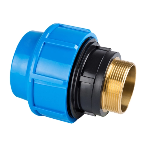 Муфта ПЕ 32 х 1"з латунна Unisera