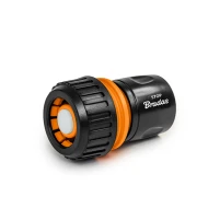 Конектор пластиковий 3/4" з аквастопом BLACK LINE