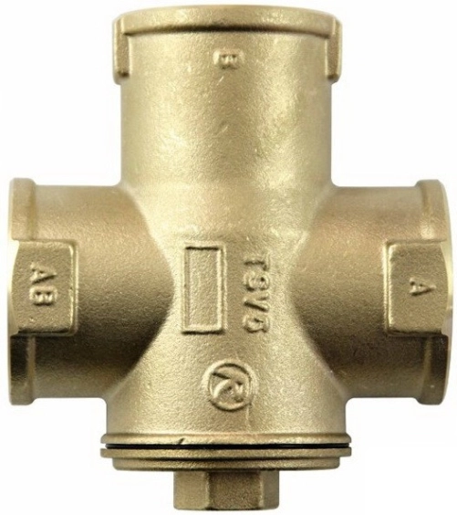 Клапан трьохходовий підмішуючий 1-1/4" Regulus(55*C)