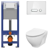 Інсталяційна с-ма B209 AQUA 22+кноп INTERA хр бл+уніт підв MODUO CLEAN ON+сид SLIM дюр пов пад.