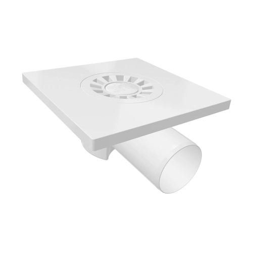 Трап каналізаційний пластмасовий 15х15, боковий, d50