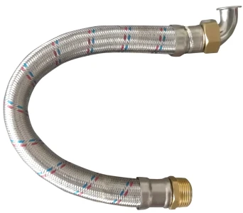 Шланг антивібраційний 0.6м. 90° 1"вз
