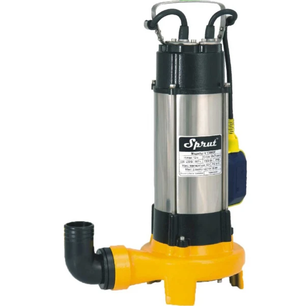 Фекальний насос Furia 1.5кВт Euroaqua #