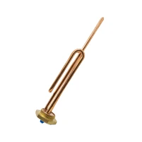 Тен різьбовий 2000W 1* 1/4 гнутий (М6 анод)