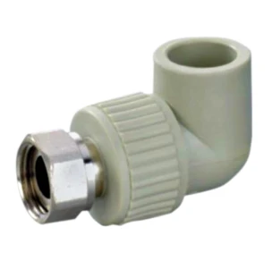 Коліно з накидною гайкою 20 х 1/2" PPR ASG