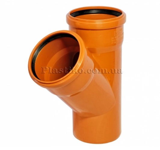 Зовнішній трійник 160х110х45° Інсталпласт