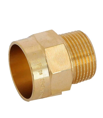 Ніпель Ø15 х 3/4" З (бронза)