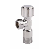 Кран угловой Thermo Alliance Standart (ручка шестигранник) с вент.буксой 1/2"Н х 1/2"Н SF3441515