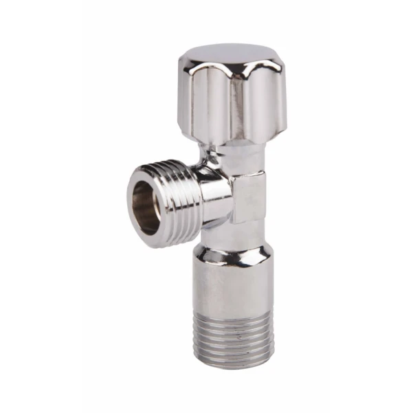 Кран угловой Thermo Alliance Standart (ручка шестигранник) с вент.буксой 1/2"Н х 1/2"Н SF3441515