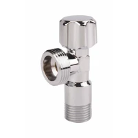 Кран угловой Thermo Alliance Standart (ручка шестигранник) с вент.буксой 1/2"Н х 3/4"Н SF3441520