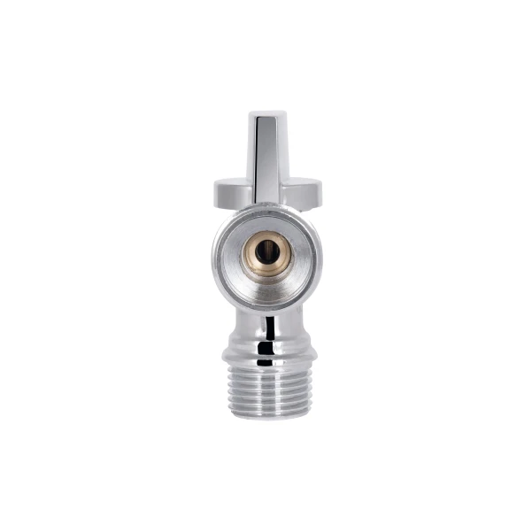 Кран приборный SD Plus 1/2"х3/4" НР SD185W1520 - 2 фото