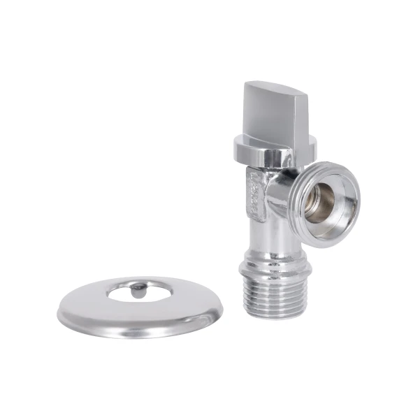 Кран приборный SD Plus 1/2"х3/4" НР SD185W1520 - 5 фото