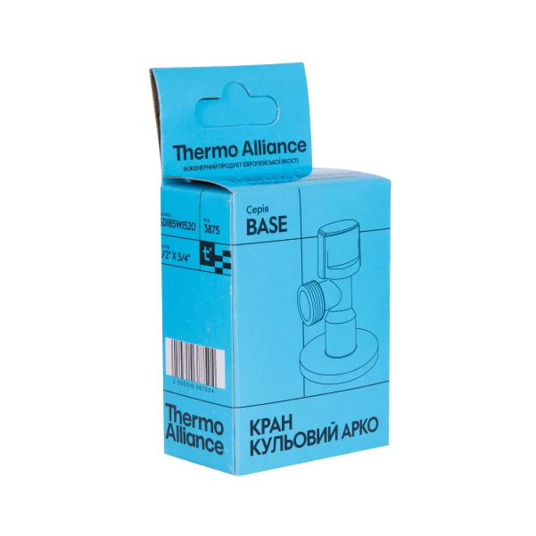 Кран приборный SD Plus 1/2"х3/4" НР SD185W1520 - 6 фото